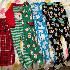 Boys Winter Footie PJ Bundle 4T